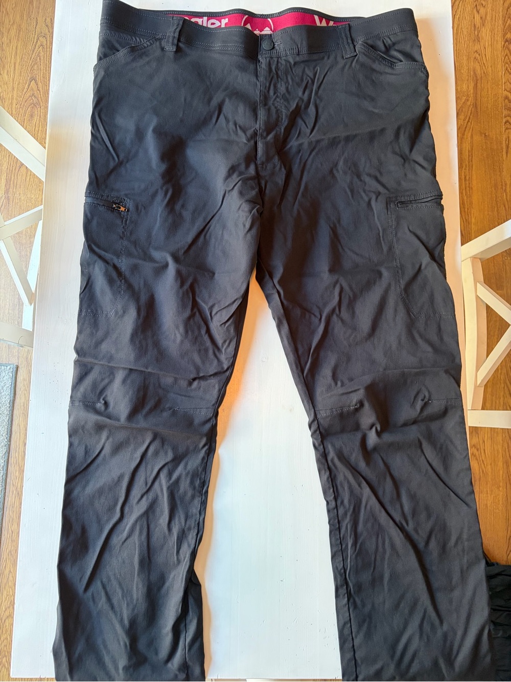 Wrangler Black Men's Cargo Performance Pants